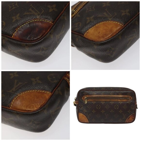 LOUIS VUITTON Monogram Marly Dragonne GM Clutch Bag - Picture 10 of 14